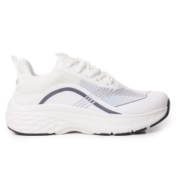 Price Shoes Tenis Deportivo para Mujer 702E6805W12BLANCO