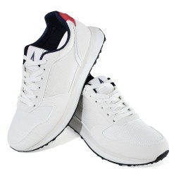 Sky Walk Tenis urbanos de moda para hombre 663123PSTP4001BLANCO