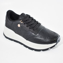 Price Shoes Tenis urbanos casual mujer 282M-550NEGRO