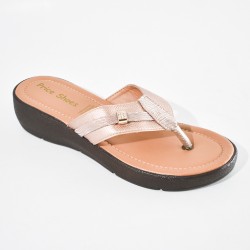 Price Shoes Sandalias plataforma para mujer 862M-13OROROSA