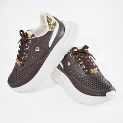 Price Shoes Tenis Urbanos Mujer 352CRISTALCHOCOLATE