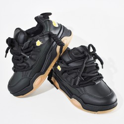 Price Shoes Tenis Urbanos chunky mujer 202WN56-CNEGRO