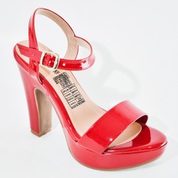 Price Shoes Tacones charol para Mujer 182FL881ROJO