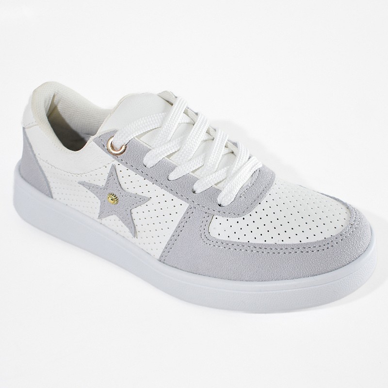 Price Shoes Tenis urbanos casual mujer 582422GRIS