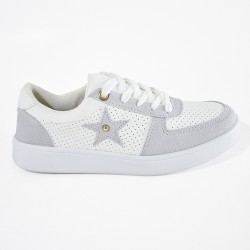 Price Shoes Tenis urbanos casual mujer 582422GRIS