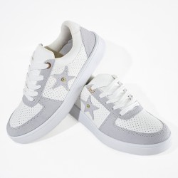 Price Shoes Tenis urbanos casual mujer 582422GRIS
