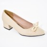 Price Shoes Tacones moda casual mujer 9721074BEIGE