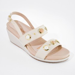Price Shoes Plataformas Elegantes Mujer 4424002BEIGE