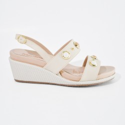 Price Shoes Plataformas Elegantes Mujer 4424002BEIGE