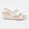 Price Shoes Plataformas Elegantes Mujer 4424002BEIGE