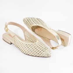 Price Shoes Baletas Elegantes Mujer 4423159CHAMPANA
