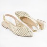 Price Shoes Baletas Elegantes Mujer 4423159CHAMPANA
