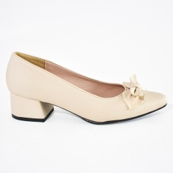 Price Shoes Tacones moda casual mujer 9721074BEIGE