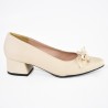 Price Shoes Tacones moda casual mujer 9721074BEIGE