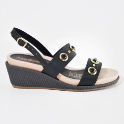 Price Shoes Sandalias Elegantes Mujer 4424002NEGRO