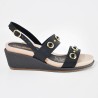 Price Shoes Sandalias Elegantes Mujer 4424002NEGRO