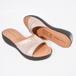 Price Shoes Sandalias casual mujer plataforma 862M-03OROROSA