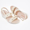 Price Shoes Plataformas Elegantes Mujer 4424002BEIGE