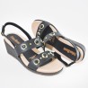 Price Shoes Sandalias Elegantes Mujer 4424002NEGRO