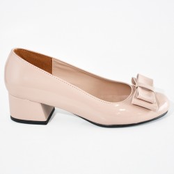Price Shoes Tacones casuales con moño mujer 9723058NUDE