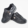 Price Shoes Tenis urbanos de moda para mujer 582413NEGRO