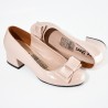 Price Shoes Tacones casuales con moño mujer 9723058NUDE