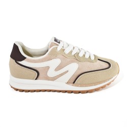 Sky Walk Tenis urbanos de moda y tendencia para mujer 622PSTP4002BEIGE
