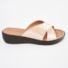 Price Shoes Sandalias casual mujer plataforma 862M-10OROROSA