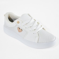 Price Shoes Tenis urbanos de moda para mujer 582413TALCO