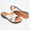 Price Shoes Sandalias casual mujer 862M-10CHAMPANA