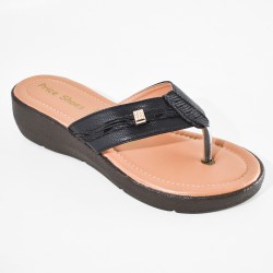 Price Shoes Sandalias con plataforma para mujer 862M-13NEGRO