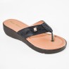 Price Shoes Sandalias con plataforma de moda para mujer 862M-13NEGRO