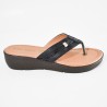 Price Shoes Sandalias con plataforma de moda para mujer 862M-13NEGRO