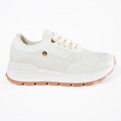 Price Shoes Tenis urbanos de moda para mujer 282M-549TALCO