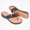 Price Shoes Sandalias con plataforma de moda para mujer 862M-13NEGRO