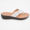 Price Shoes Sandalias con plataforma para mujer 862M-13BLANCO