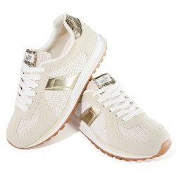 Sky Walk Tenis urbanos de moda y tendencia para mujer 622PSTP4003BEIGE