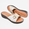 Price Shoes Sandalias casuales para mujer 862M-05CHAMPANA