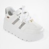 Price Shoes Tenis Con Plataforma Mujer 352KAROL-2GGRIS