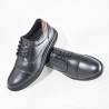 Sky Walk Zapatos de Cuero Casuales para Hombre 6631061221NEGRO