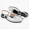 Price Shoes Baletas tipo slingback para mujer 182BE916PLATA
