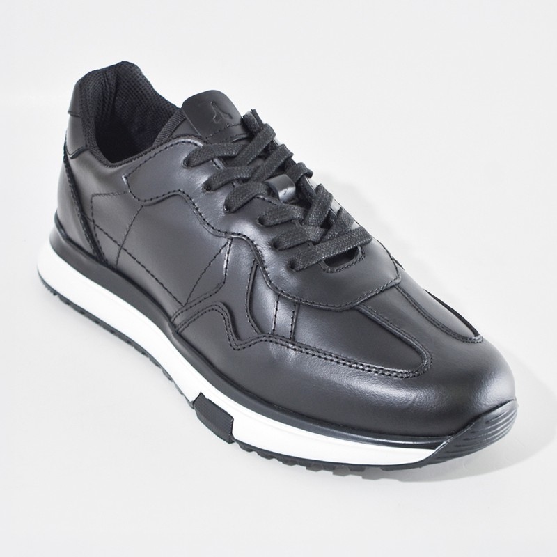Sky Walk Tenis Casual de Cuero para Hombre 663106PEPENEGRO