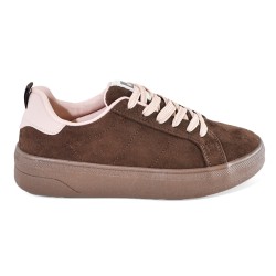 Sky Walk Tenis urbanos con plataforma de tendencia para mujer 622PSTP4005CAFE