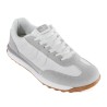Sky Walk Tenis de estilo retro-chic para mujer 622PSTP4007GRIS