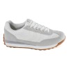 Sky Walk Tenis de estilo retro-chic para mujer 622PSTP4007GRIS