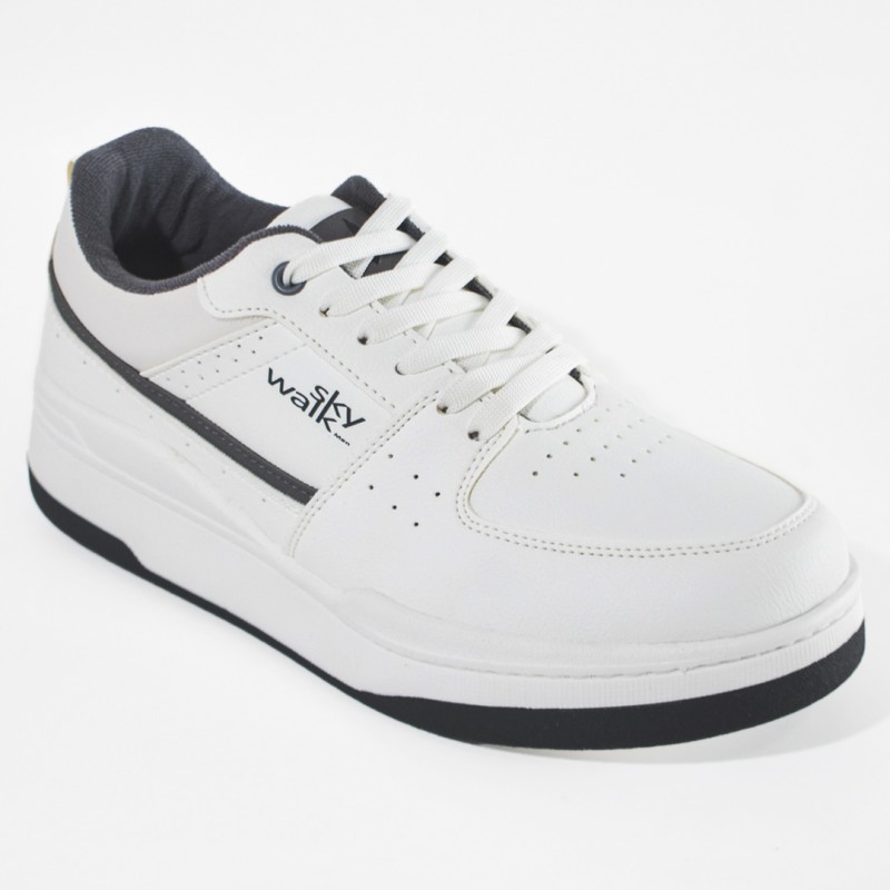 Price Shoes Tenis urbanos de moda para hombre 663140813BLANCO