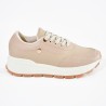 Price Shoes Tenis urbanos de moda para mujer 282M-549BEIGE