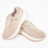 Price Shoes Tenis urbanos de moda para mujer 282M-549BEIGE