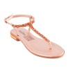 Price Shoes Sandalias Elegantes Mujer 482SAMARAOROROSA