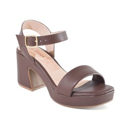 Price Shoes Tacones Con Plataforma Mujer 952P-06MARRON